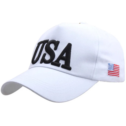 Cappello da baseball Red Presiden Election Peaked ricamato 3D USA per uomo donna - Foto 25 di 27