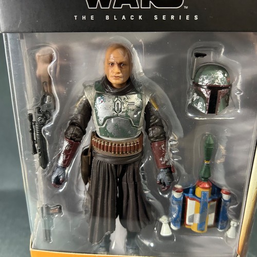 Star Wars Black Series Mandalorian Boba Fett Tython 6 Inch Action Figure Hasbro - Picture 13 of 14