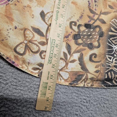 The Territory Ahead Shirt Mens 2XL Abstract Floral Boho Button Down Short Sleeve - Picture 11 of 16
