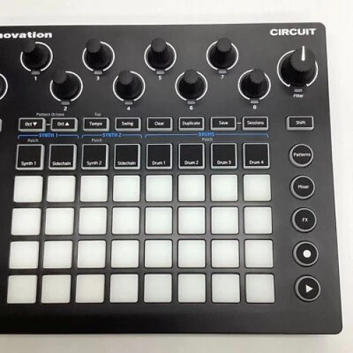 Novation CIRCUIT Groove Box Synthesizer Drum Machine Used F/S JAPAN - Image 4 of 4