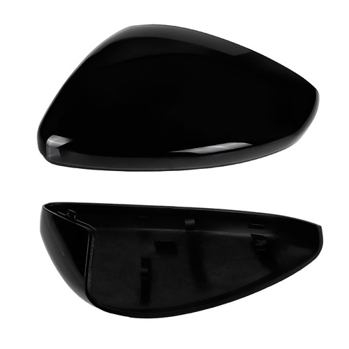 Left Side Door Wing Mirror Cover Cap For Vauxhall Corsa F 2019-2025 Gloss Black - Picture 6 of 7