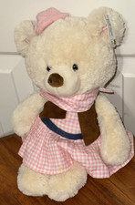 Gund Rootin Tootin Dandi Teddy Bear Pink Dress 4048379 Plush 14"