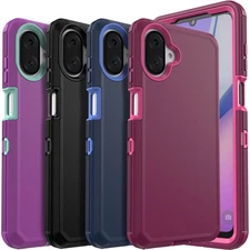 For Samsung Galaxy A07 A17 Shockproof Hard Case Rugged Hybrid Protective Cover