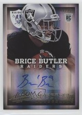 2013 Panini Absolute Rookie Spectrum Gold Auto 8/25 Brice Butler #110 Auto fm0