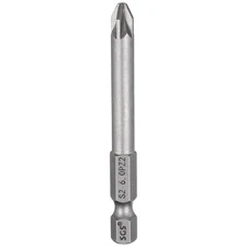 PZ2 Magnetic Pozi Screwdriver Bit 1/4" Hex Shank 2.56" Length Industrial Bit
