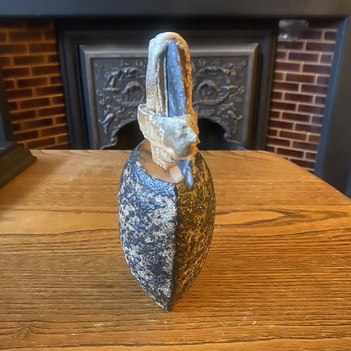 Mid Century Modern Textured Pottery Brutalist Galleon Ship Figurine Ornament - Picture 11 of 24