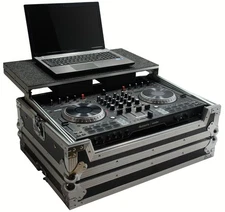 Harmony HCNS6IILT Flight Glide Laptop Stand DJ Custom Case for Numark NS6 II