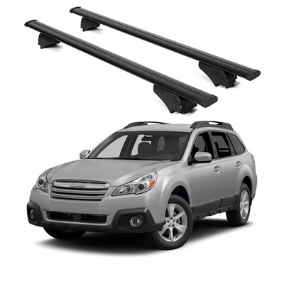 #ad #ad ERKUL Roof Rack Crossbars for Subaru Outback 2010 2014 for Raised Rails OPEN BOX $80.99