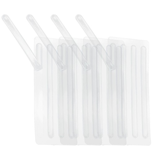 4 Pcs Silicone Transparent Thin Heel Stickers Adhesive Tape for Shoe Cushion - Bild 9 von 12