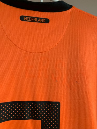 Netherlands 2010/12 Home Football Shirt Nike Soccer Jersey Size L #7 - Picture 9 of 18