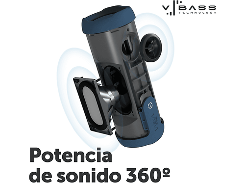 Altavoz inalámbrico - Vieta Goody 4, 30 W, Bluetooth, 13 h Autonomía, Conexión D - Imagen 4 de 5