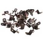  50-pcs-Regalhalterungstütze L-förmige Schrankschelfstift mit Loch für den