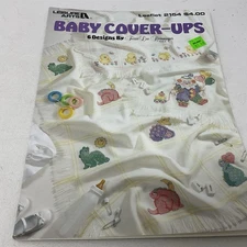 Leisure Arts #2154 cover-Ups Cross Stitch Leaflet Pattern