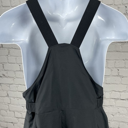 NWT Columbia Black Waterproof Insulated Zipped Out Grown Ski Bib Youth Size XL - Picture 15 of 15