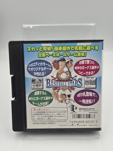 Neo Geo Pocket SNK 1998 Baseball Stars mit OVP und Anleitung Japan - Picture 2 of 11