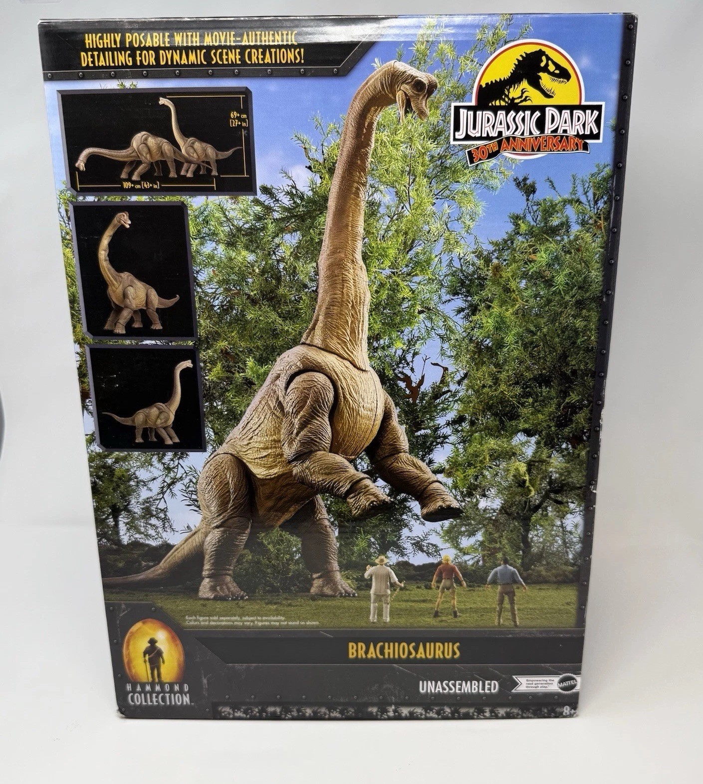 Mattel Jurassic World Hammond Collection Brachiosaurus New In Sealed Box RARE