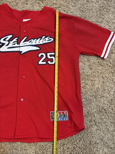 Vintage 90s Mark McGwire St. Louis Cardinals Jersey MLB Players Choice Sewn XL - Picture 7 of 11
