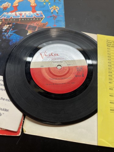 Buena Vista Record Raiders Of The Lost Ark MOTU Gremilns Read Along Book Lot W1 - Picture 6 of 12