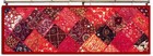 60" VINTAGE INDN ART DÉCOR SARI BEADED SEQUIN WALL HANGING TAPESTRY RUNNER THROW