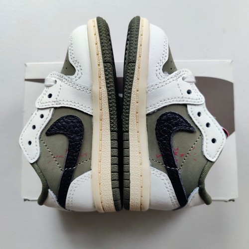 Air Jordan 1 Low OG SP (TD) Gr. 4C Travis Scott Med Olive Cactus Jack DO5441-200 - Bild 6 von 11