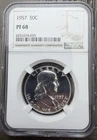 1957 Franklin Half Dollar NGC PF68 Proof