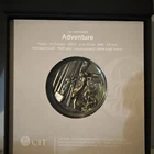 2 oz Silver 45mm Antique Finish Day Dreamer Round Coin