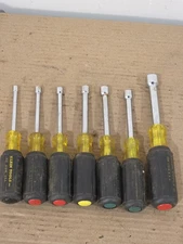Klein Tools Nut Driver Set  - 7 Pieces- USA Couple Repeats 