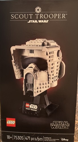 LEGO Star Wars Scout Trooper Helmet 75305 New/retired 471 Pcs