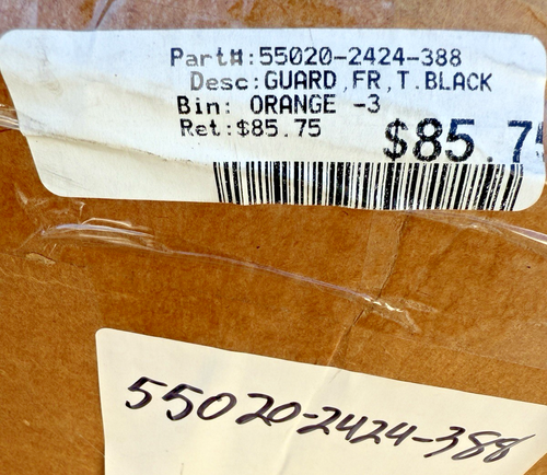 NEW GENUINE OEM KAWASAKI 1000 MULE PRO GUARD,FR,T.BLACK 55020-2424-388 - Picture 2 of 3