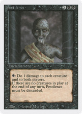 Pestilence (MP) Revised Edition 3ED Magic MTG