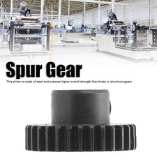 Spur Gear Steel 30 Tooth 6mm D‑Bore 0.8 Mod Hardware Industrial Parts