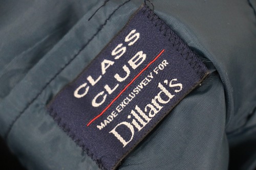 Class Club Dillards Youth Boys Size 8 Reg Blazer Dress Jacket Coat Navy Blue - Picture 4 of 7