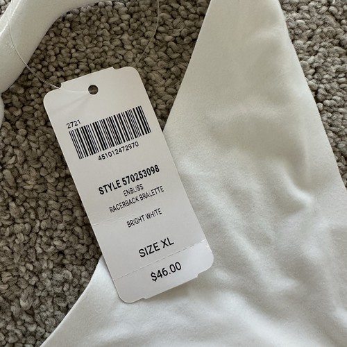 Soma Enbliss Racerback Bralette - Bright White - XL - Picture 2 of 4