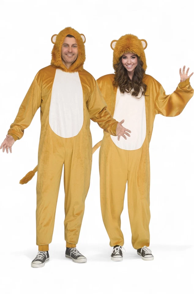 Disfraz de León E-Z adulto Foto 3 de 4