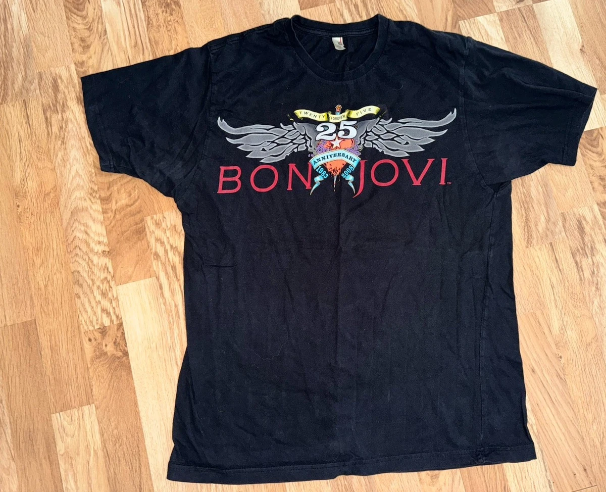 Las mejores ofertas en Camisa de la gira de Bon Jovi en Men's T