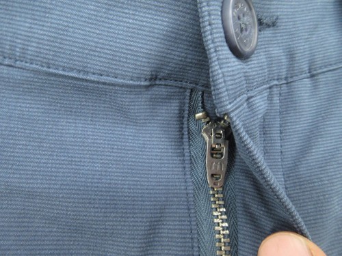 TravisMathew Pants Mens 34 Blue Gray Stretch 5 Pocket Golf Chino Performance - Picture 3 of 17