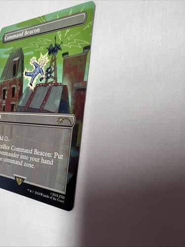 MTG Command Beacon 1533 Borderless Fallout Secret Lair - Picture 5 of 10