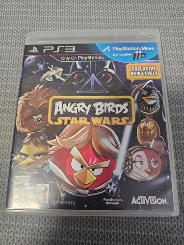 PlayStation 3 Star Wars Angry Birds Game - Case & Disc, Pre-Owned, Tested