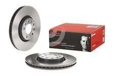 2x BREMBO Bremsscheibe PRIME LINE - UV Coated 09.9369.11 für OPEL SAAB ASTRA CC