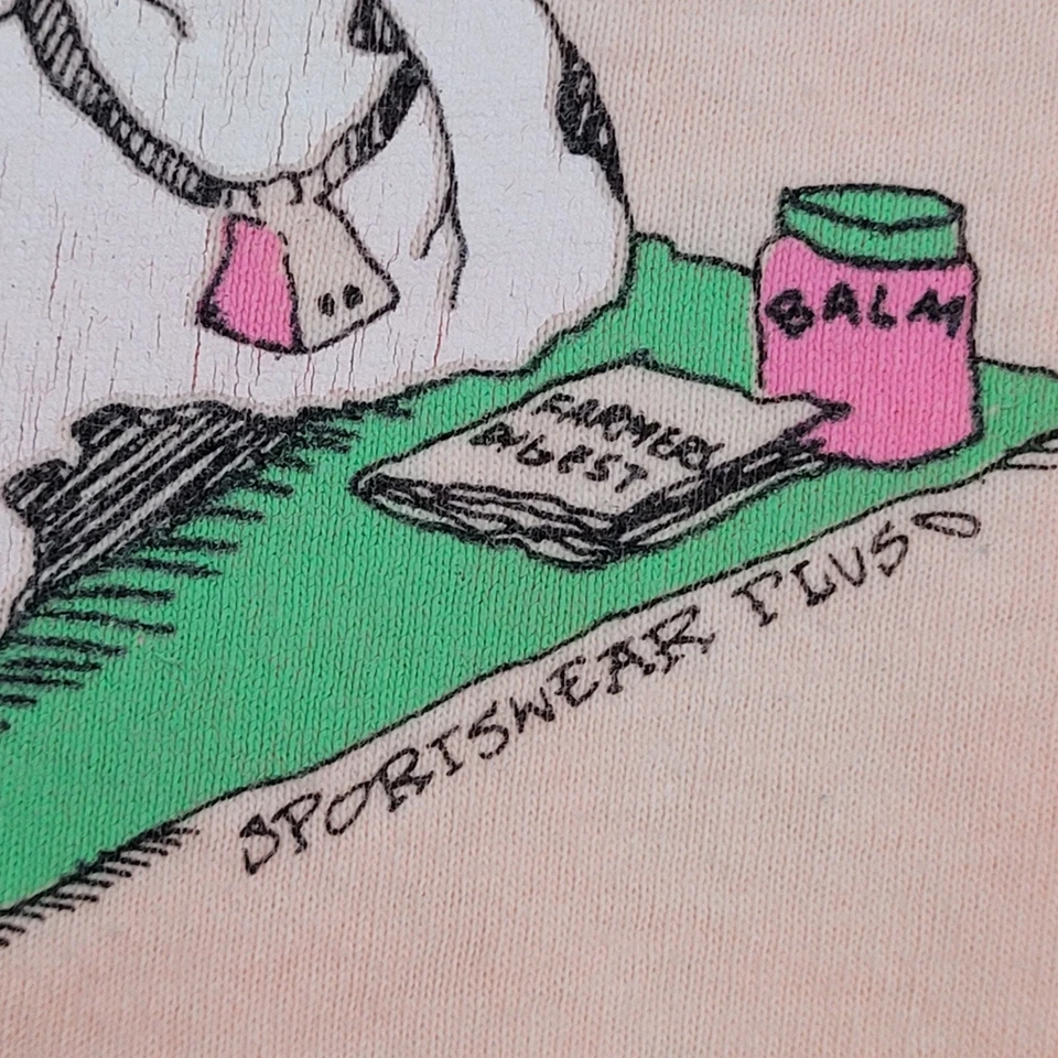 Camisa de surfista vintage para mujer grande 21x26 melocotón Virginia-playa Foto 4 de 4