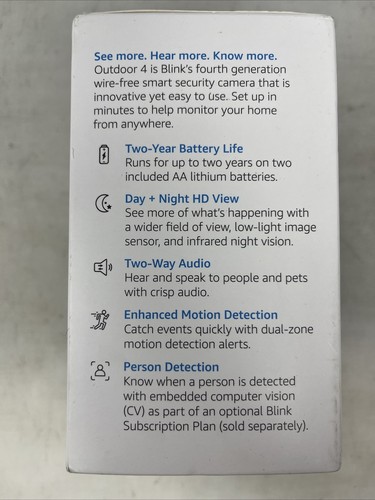 Blink Outdoor 4 - Smart Security 3 Camera System Kit (4th Gen) - Brand New - Picture 2 of 5