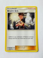 BROCK'S GRIT 2019 Pokemon Team Up  Uncommon POKÉMON 135/181