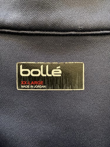 Bolle Men’s Blue 1/4 Zip Pullover Activewear Golf Flex Long Sleeve 2XL Big&Tall - Picture 2 of 8