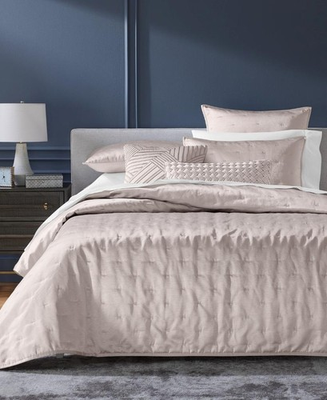 #ad Hotel Collection Blush Glint 3 Pc. King Coverlet Set $240.00