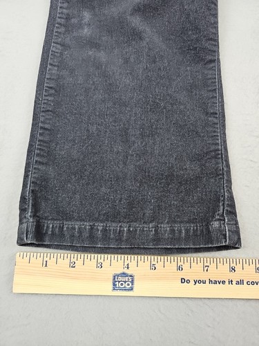 Pantalones para mujer Prana negros de pana elásticos utilitarios con cremallera y bolsillo talla 4 30x31 - Imagen 2 de 9