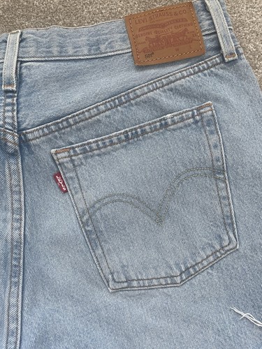 Levi Cut Down Shorts Button Fly Size 29 Waist - Picture 8 of 8