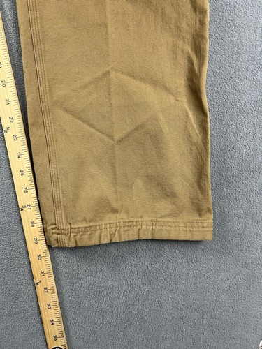 Duluth Trading Pantaloni Donna 18WX31 Marrone Curvesetter Flex Fire Hose Cargo - Foto 11 di 12