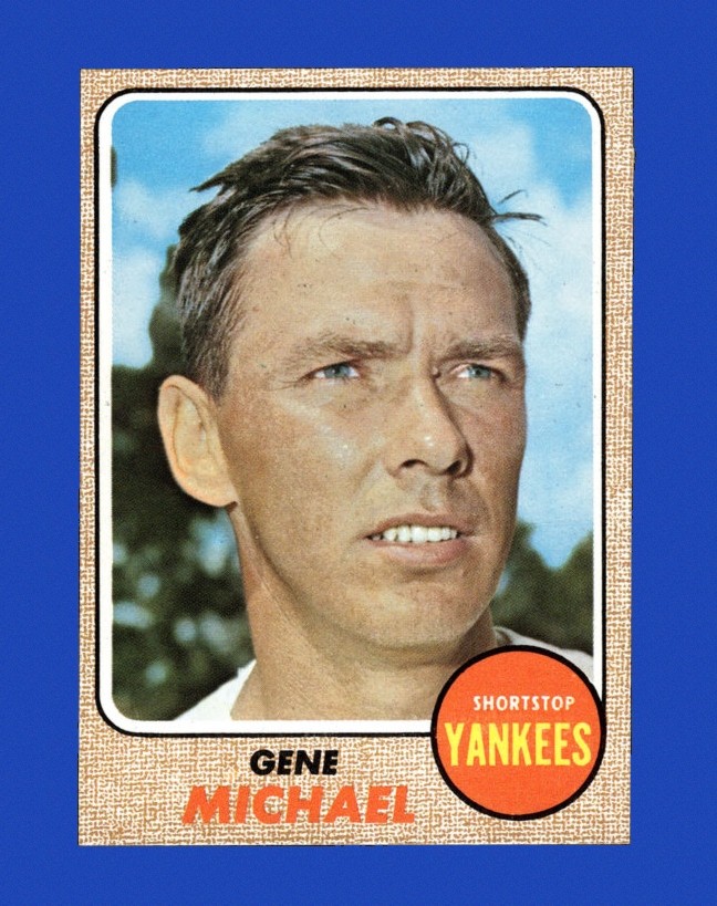 1968 Topps Set-Break #299 Gene Michael NR-MINT *GMCARDS*