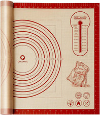 Silicone Baking Pastry Dough Mat - 28x20Inch Extra Large Cookie Bread Rolling Ma