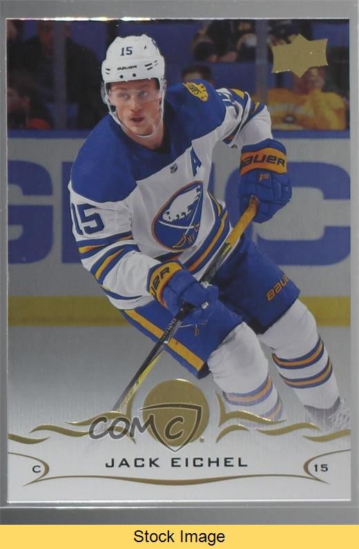 2018-19 Upper Deck Silver Foil Jack Eichel #25 READ 0w6